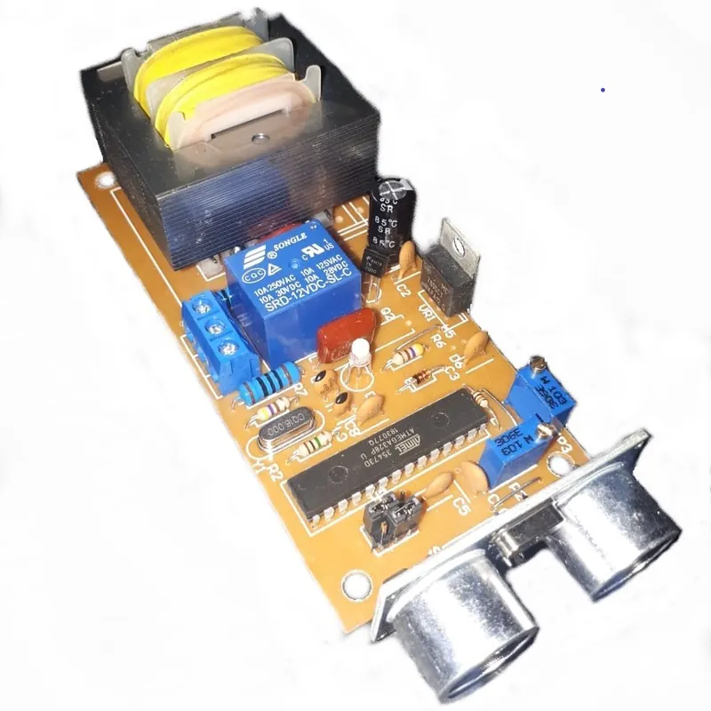 Placa de sensor ultrasónico con relé